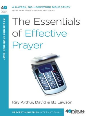 cover image of The Essentials of Effective Prayer